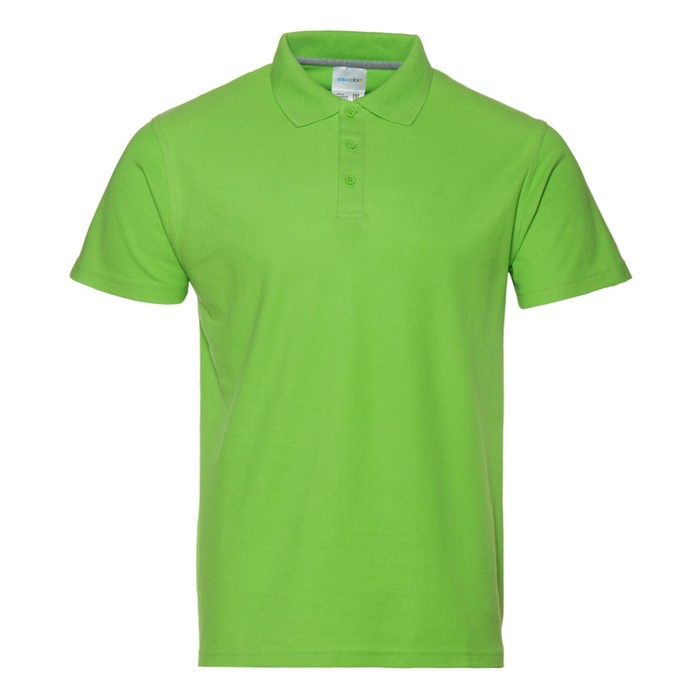 фото Рубашка мужская, размер s, цвет ярко-зелёный stan