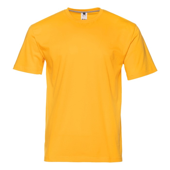 фото Футболка мужская, размер 5xl, цвет жёлтый stan