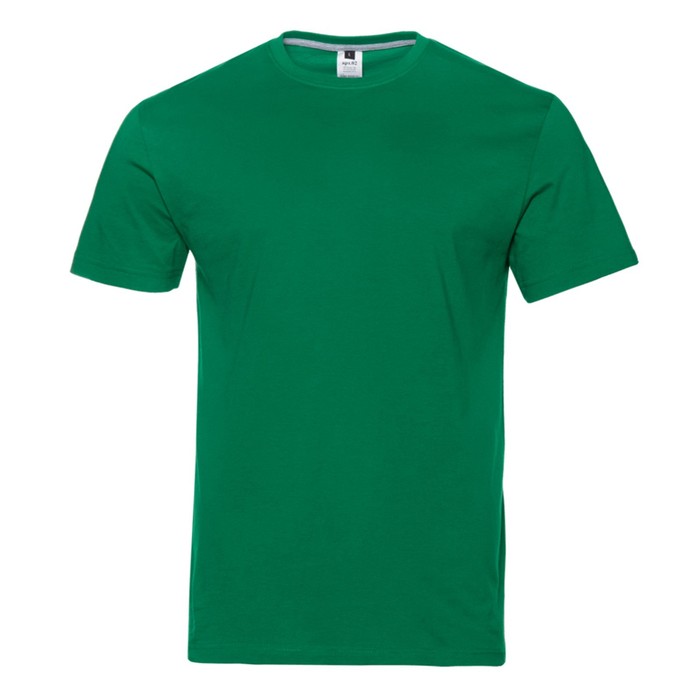 Футболка мужская, размер 48, цвет зелёный