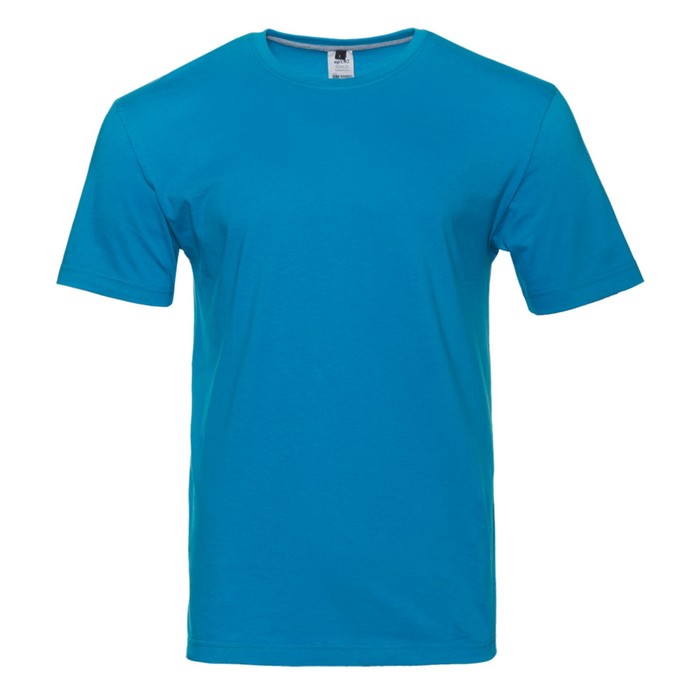 Футболка мужская, размер 50, цвет лазурный футболка мужская размер xxxl цвет лазурный