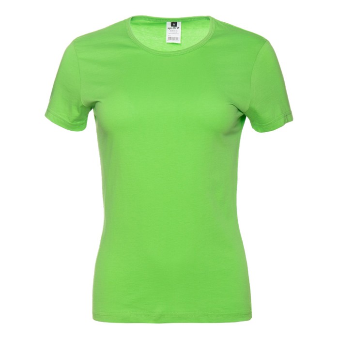 Футболка женская, размер 50, цвет ярко-зелёный