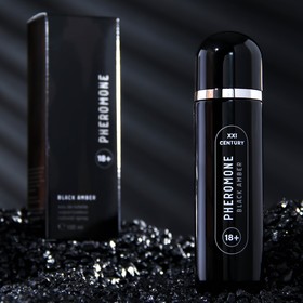 Туалетная вода мужская  с феромонами "PHEROMONE BLACK AMBER" 100 мл