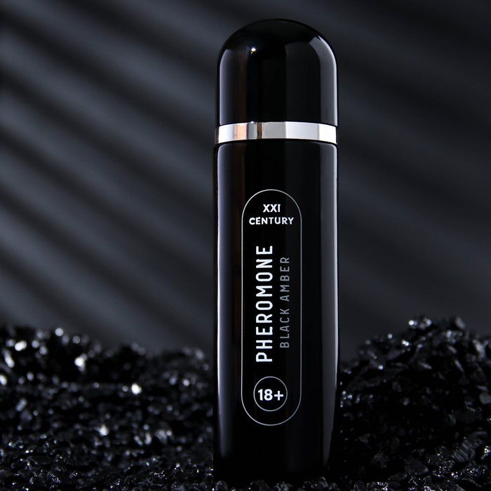 Туалетная вода мужская  с феромонами "PHEROMONE BLACK AMBER" 100 мл