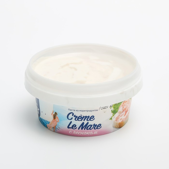 

Паста из морепрод. Creme Le Mare с чесноком 150гр Балтийский Берег