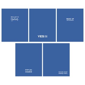 

Тетрадь 96 листов в клетку, обложка мелованный картон, металлизированная краска, ВД лак, блок офсет, МИКС