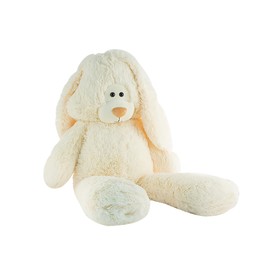 

Мягкая игрушка Заяц, Tallula, 95 см, молочный