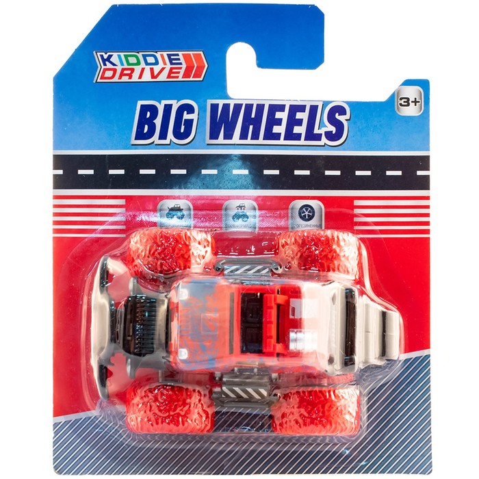 

Внедорожник-трансформер Big Wheels в блистере, красный