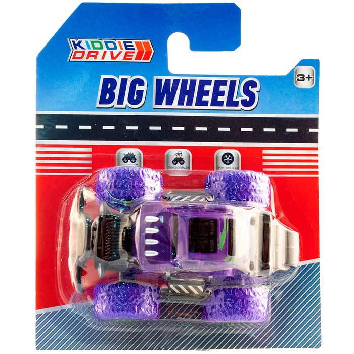 

Внедорожник-трансформер Big Wheels в блистере, фиолетовый