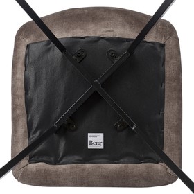 

Стул chili, велюр, винтажный велюр, 46 × 55 × 89 см