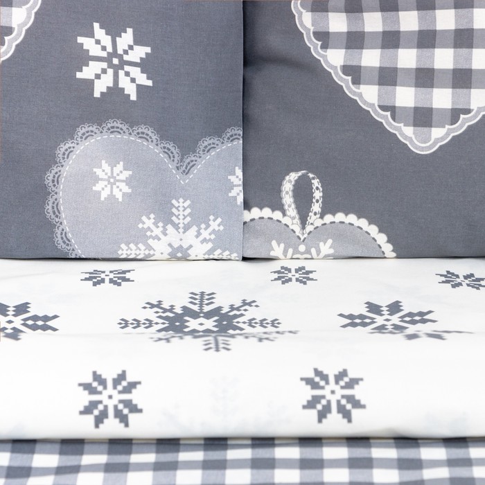 фото Постельное бельё этель 1.5 сп scandi 143х215 см, 150х214 см, 70х70 см - 2 шт