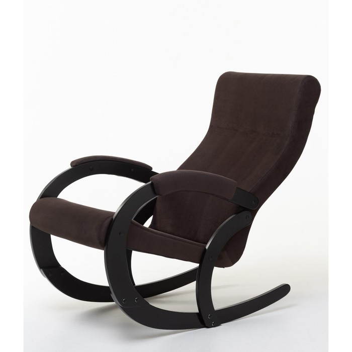 Кресло-качалка «Корсика», ткань микровелюр, цвет coffe кресло качалка корсика ткань микровелюр цвет beige