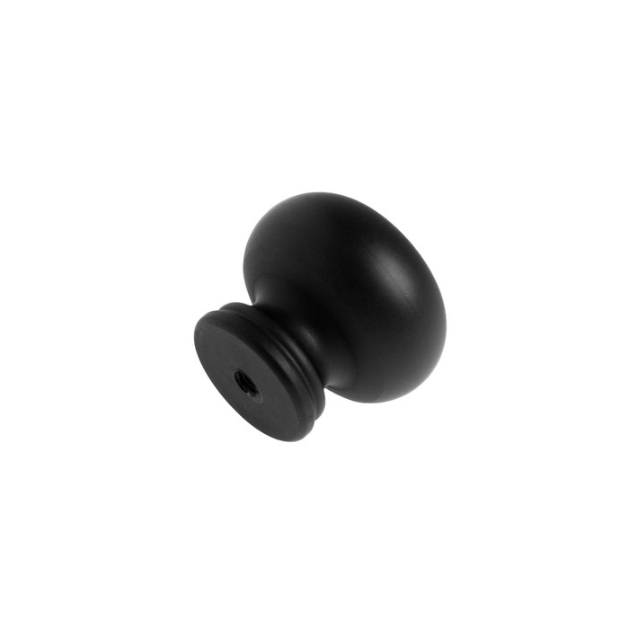 Ручка-кнопка CAPPIO, d=30 мм, цвет чёрный