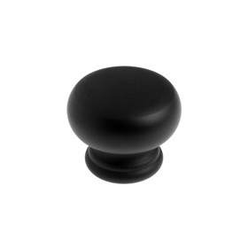 Ручка-кнопка CAPPIO, d=38 мм, цвет чёрный