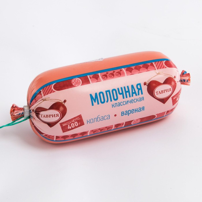 

Колбаса вареная "Молочная классическая " 400 г Таврия