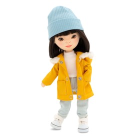 Мягкая кукла "Lilu в парке горчичного цвета", 32 см SS04-10