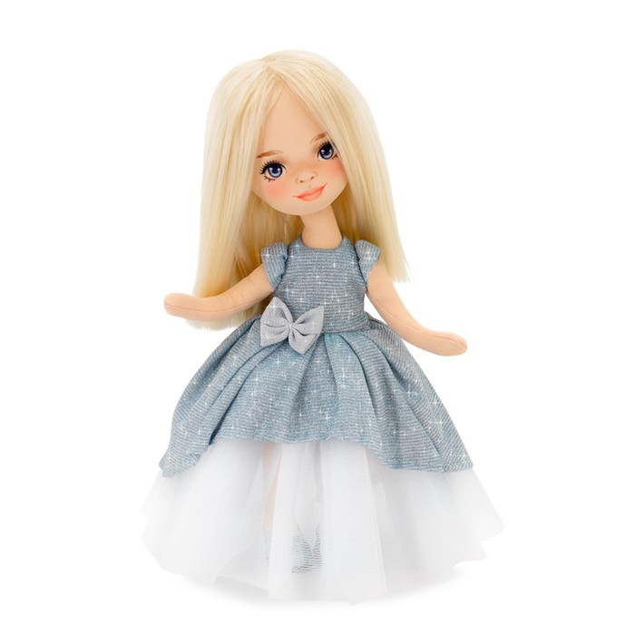 цена Мягкая кукла Mia «В голубом платье», 32 см