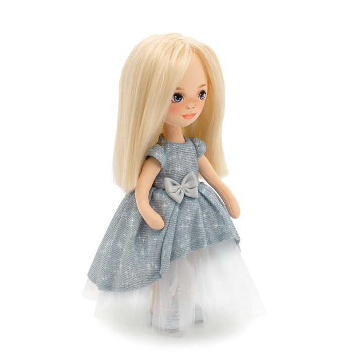 Мягкая кукла "Mia в голубом платье", 32 см SS01-01