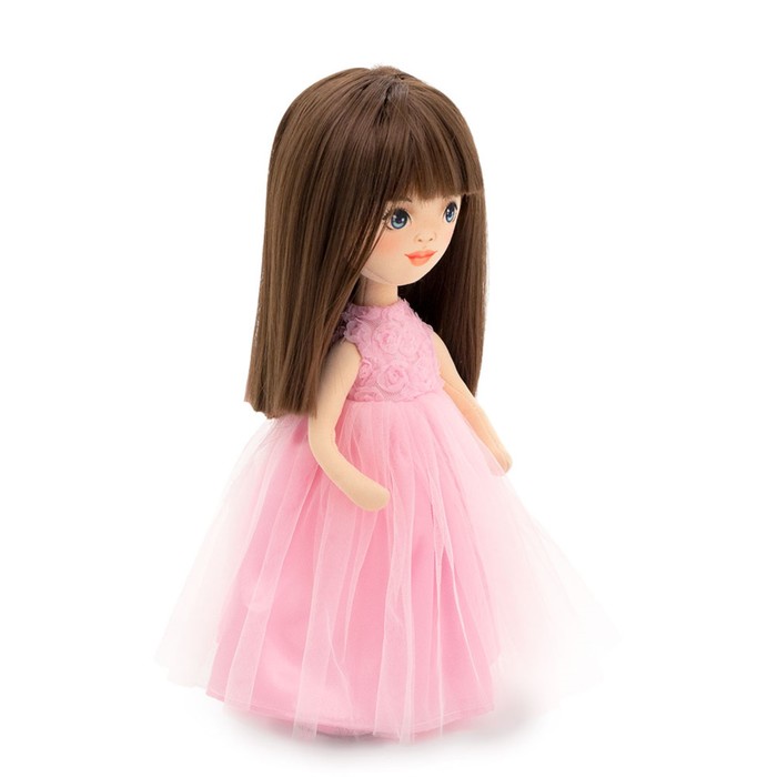 Мягкая кукла "Sophie в розовом платье с розочками", 32 см SS03-03