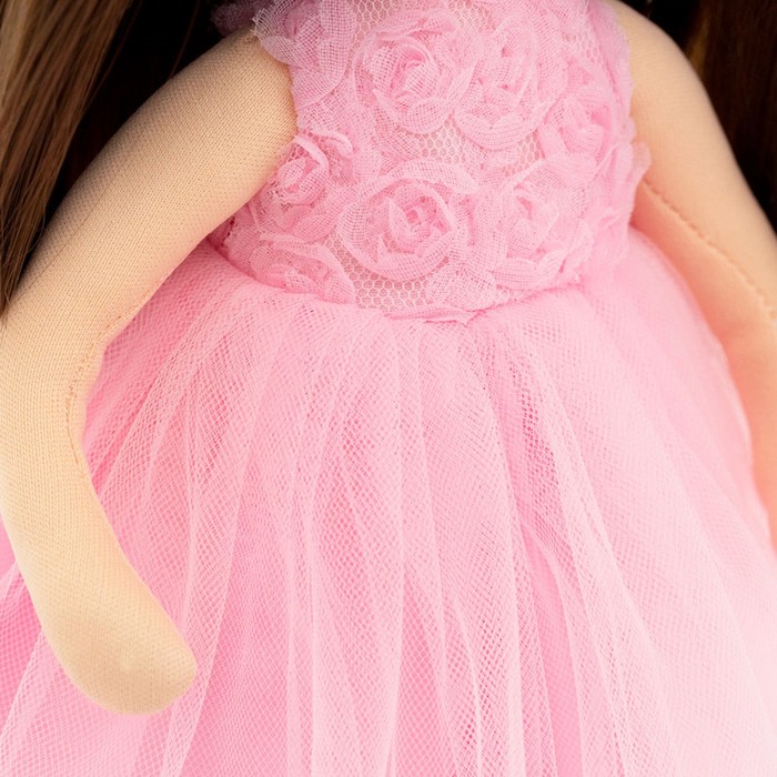 Мягкая кукла "Sophie в розовом платье с розочками", 32 см SS03-03