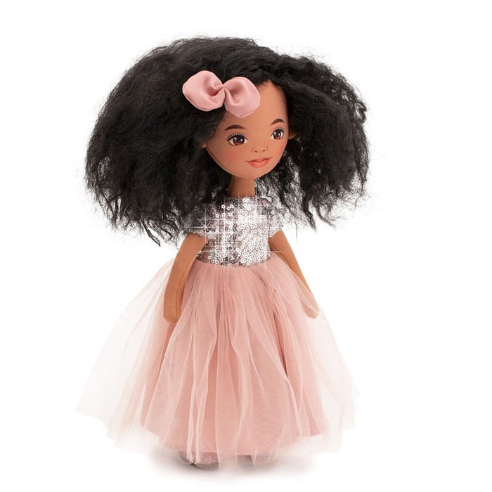 Мягкая кукла "Tina в розовом платье с пайетками", 32 см SS05-05
