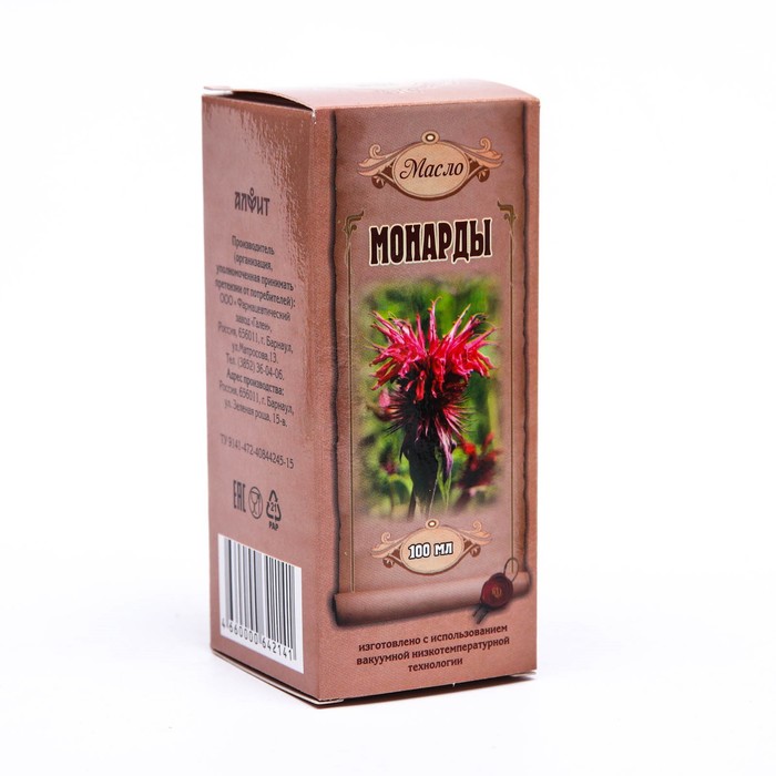 

Маслянный экстракт монарды, Алфит, 100 мл