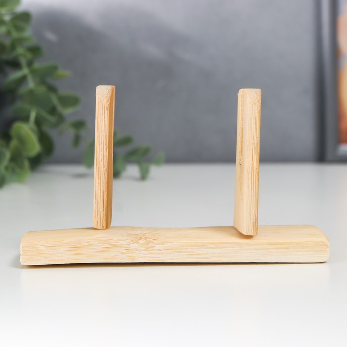 фото Подставка для веера дерево 11,5х3,5х4,5 см