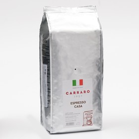 

Кофе в зернах Carraro Espresso Casa, для автоматических кофемашин, в/у, 1 кг