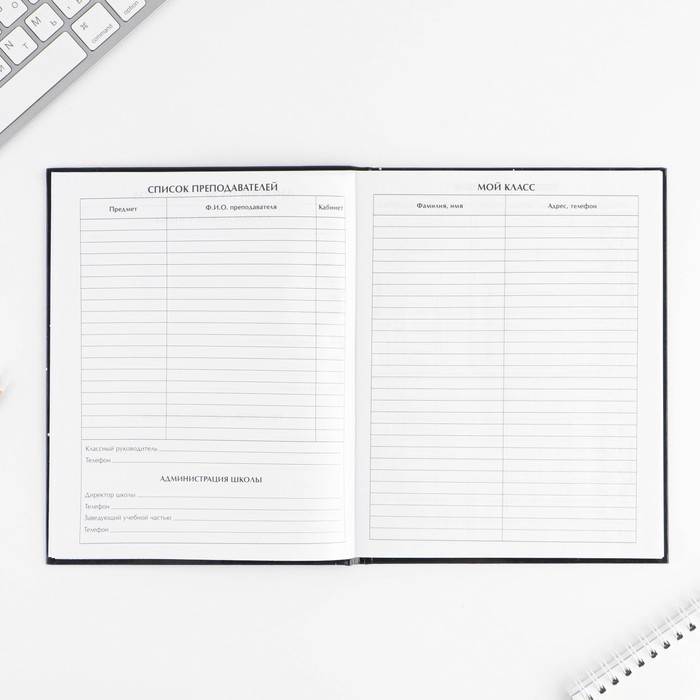 Дневник школьный для 1-11 класса, в твердой обложке, 40 листов, «Космонавт» 7558210