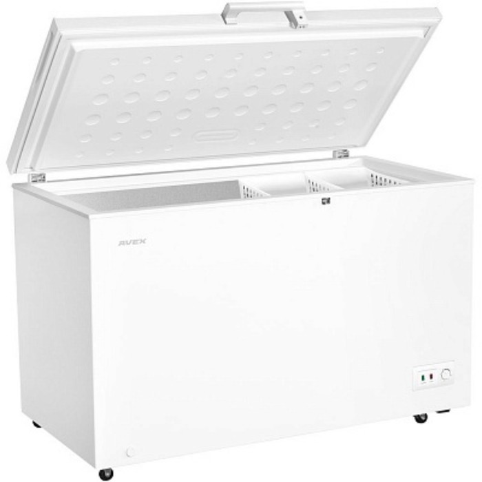

Морозильный ларь AVEX CFS 480L3, класс А, 440 л, 2 корзины, белый