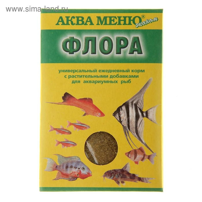 Корм Аква меню Флора для рыб, 30 г