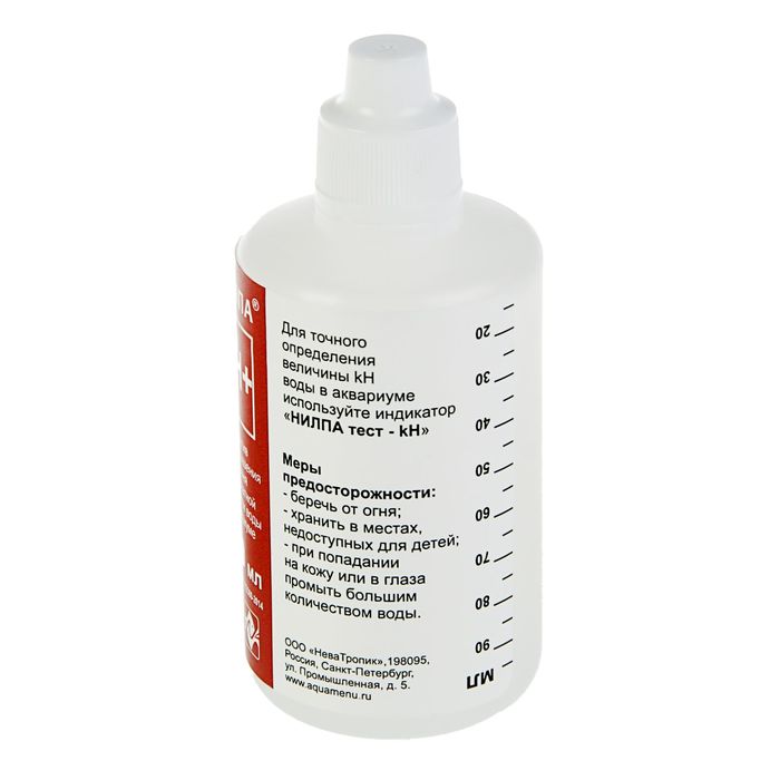 Реактив "НИЛПА" kH+ для аквариумной воды, 100 мл