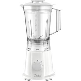 

Блендер Midea MC-BL 1004, стационарный, 800 Вт, 1.5 л, 2 скорости, белый