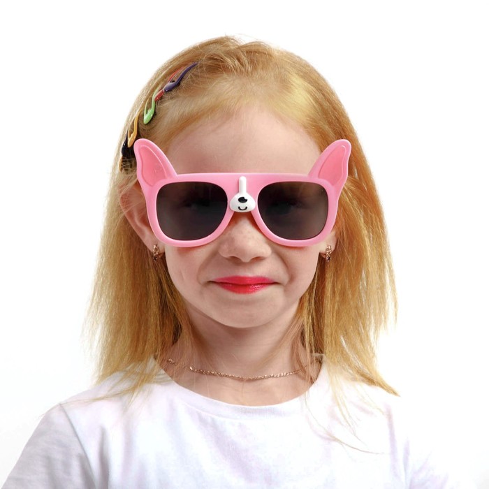 Очки солнцезащитные детские поляризационные, TR90, ширина 14 см, дужки 14 см очки детские поляризационные tr90 линза 5 х 6 см ширина 14 см дужки 13 см в наборе 1шт