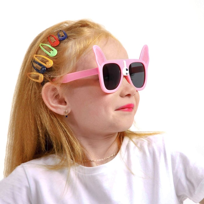 фото Очки солнцезащитные детские поляризационные, tr90, линза 5.5 х 5 см, ширина 14 см, дужки 14 см 766