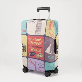 Чехол на чемодан 20', цвет разноцветный Ош