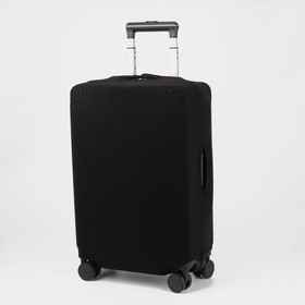 Чехол на чемодан 24', цвет чёрный Ош