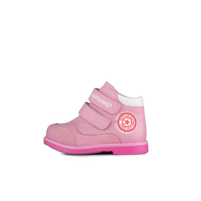 Ботинки детские, размер 21, цвет розовый