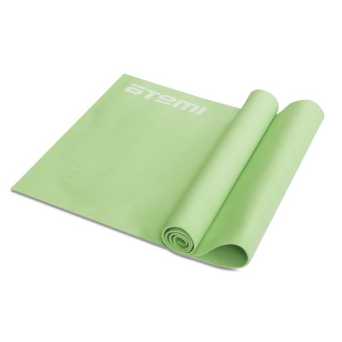 Коврик для йоги и фитнеса Atemi AYM0214, EVA, 173х61х0,4 см, зеленый фотографии