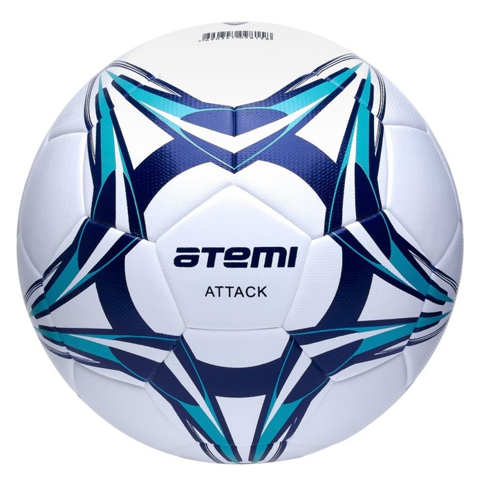 Мяч футбольный Atemi ATTACK, PU+EVA, размер 5, без швов, окруж 68-71