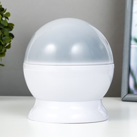 

Ночник-проектор "Космос" LED от батареек 4хААА USB белый 12х12х13,5 см