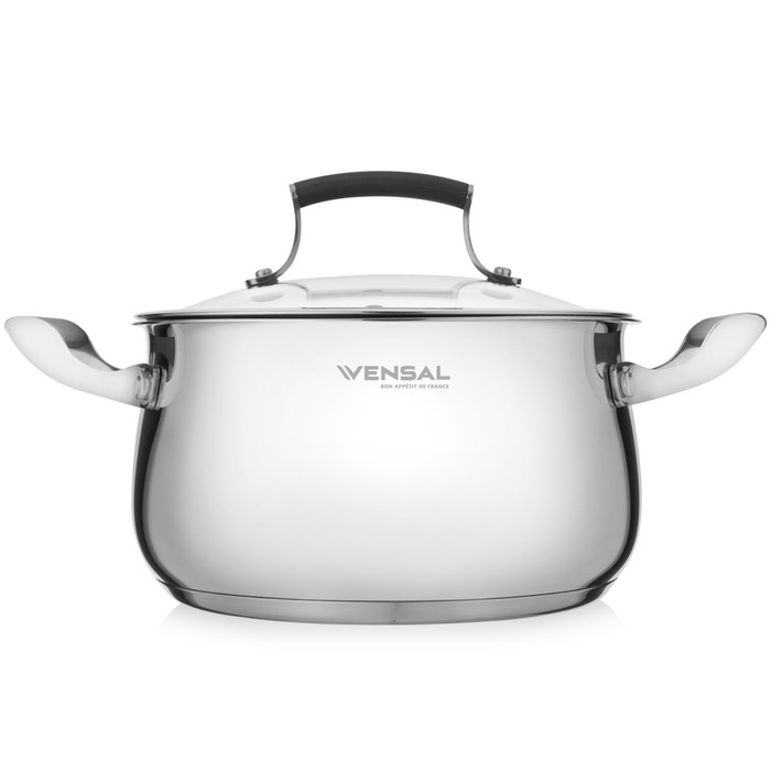 

Кастрюля с крышкой 3.6 л, Vensal Nouvel accord
