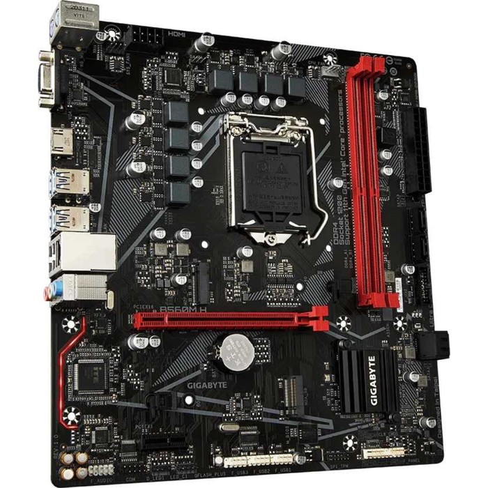 

Материнская плата Gigabyte B560M H, LGA1200, B560, 2xDDR4, VGA, HDMI, mATX