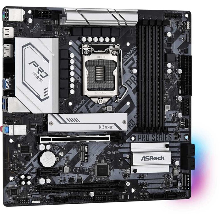 

Материнская плата Asrock B560M PRO4, LGA1200, B560, 4xDDR4, HDMI, mATX