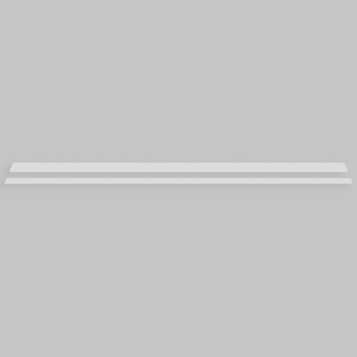 Панель для крепления штор японская, 90 см, цвет белый