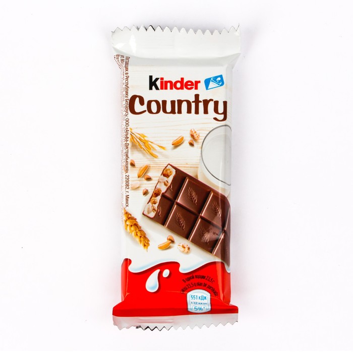 

Батончик KINDER 23,5г/со злаками с мол.но-злаковой нач