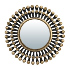 Зеркало Qwerty «Дижон», декоративное, d=13 см, цвет бронза