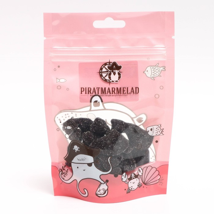 

Мармелад Кошки лакричные в сахаре 100г/Piratmarmelad