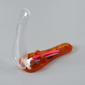 

Органайзер для бритвы, с крышкой, 16,5 × 6,2 см, цвет прозрачный/МИКС