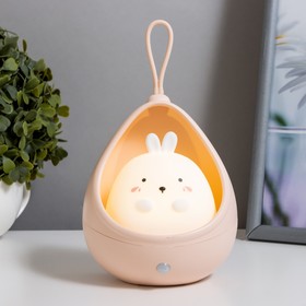 

Ночник "Милый зайка" LED 1Вт USB АКБ розовый 10,6х7,5х12,5 см