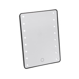 

Зеркало Luazon KZ-15, подсветка 16 LED + увелич. зеркало 5Х, d=7.5 см, 4хААА (не в компл.)